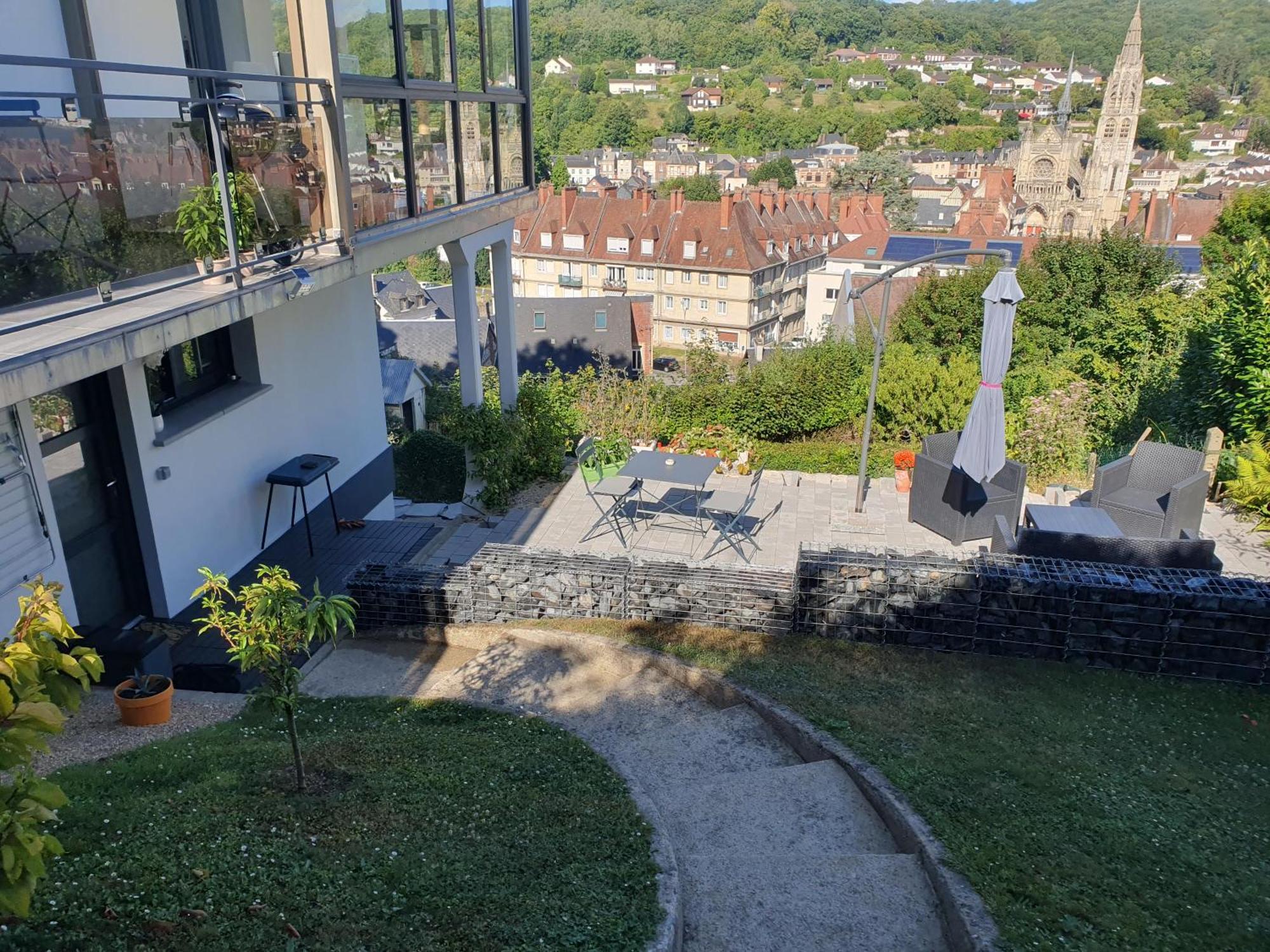 Du Haut Des Rives - Bel Appt Pour 4 Caudebec-en-Caux Eksteriør bilde